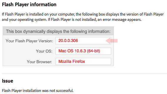 uninstall flash player mac os x 10.6